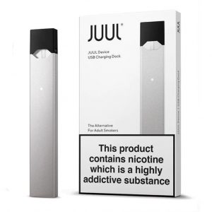 Silver JUUL Device